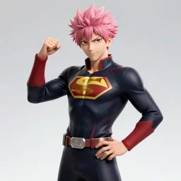 bakugo in a superhero pose