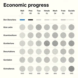 isotype chart of economic progress by isotype institute by Otto Neurath