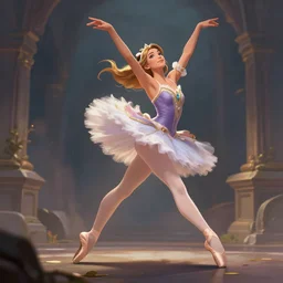 ballet as an apex legends character digital illustration portrait design by, mark brooks and brad kunkle detailed, gorgeous lighting, wide angle action dynamic portrait