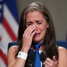 biden crying after finding out he is not a girl