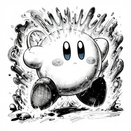 kirby krackle emanating from marvel sliver surfer body, by jack kirby, inked by joe sinnott, wally wood, black and white only, asymmetrical, organic ink drawing