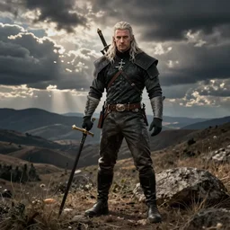 geralt form witcher by RANGE MURATA and mucha