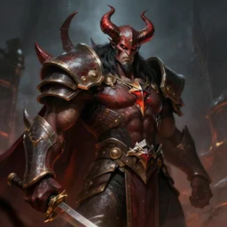 illidan stormrage the demon hunter portrait by greg rutkowski