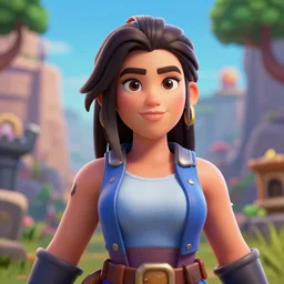 portrait 👩🏻🦰, octane render, detailed, brawl stars, unreal engine 5, cinema 4 d cinematic, artstation, greg rutkowski, clash of clan, clash royal