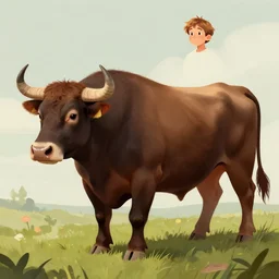 🐃, Greg rutkowski, Trending artstation, cinematográfica, digital Art