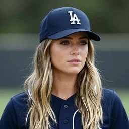Olivia Wilde wearing a baseball hat