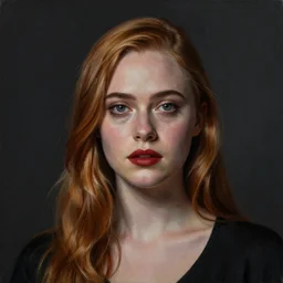 Elle Fanning in a noir film picture by Sachin Teng, asymmetrical, dark vibes, Realistic Painting , Organic painting, Matte Painting, geometric shapes, hard edges, graffiti, street art:2 by Sachin Teng:4