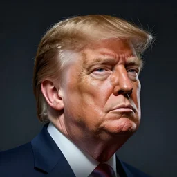 donald trump's severed head collected by a viking, highly detailed, concept art, art by wlop and artgerm and greg rutkowski, masterpiece, trending on artstation, 8 k
