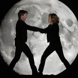 Meg Ryan stalking someone on the moon
