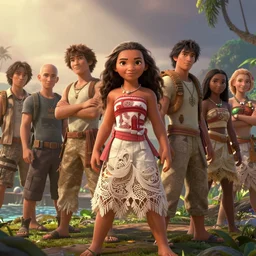 moana, hyper detailed, digital art, ue, artstation, natural lighting, studio quality, smooth render, by caravaggio, artgerm, greg rutkowski, peter mohrbacher, hajime sorayama, boris vallejo, craig mullins, intricate fractal lace