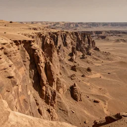 the rugged cliffs of mars, detailed, digital art, vast landscape, immaculate scale