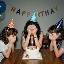 the absolute despair of a birthday party