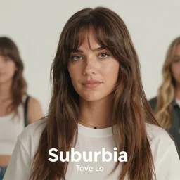 Still image from the music video of Suburbia by Tove Lo, directed by Grant Spanier and shot on Kodak Ektachrome filmstock. Bokeh, colored gel lighting, nostalgia