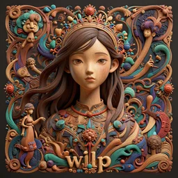 a beautiful girl with wood :: by Martine Johanna and Simon Stålenhag and Chie Yoshii and wlop and Guillermo del toro :: ornate, dynamic, particulate, rich colors, elegant, centered, artstation, smooth, sharp focus, octane render, 3d