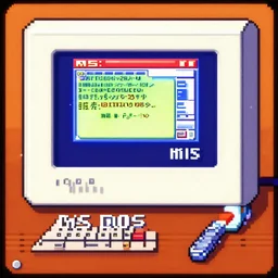 ms dos videogame