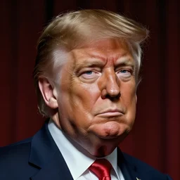 donald trump paint huffer guy