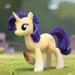 wide angle, hybrid my little pony and horse, photograph, professional, high quality, dof, bokeh, action