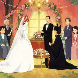 Kitsune wedding ceremony, Greg Rutkowski