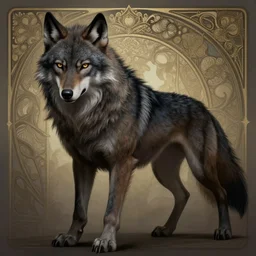 a male werewolf, intricate, elegant, highly detailed, digital painting, artstation, concept art, smooth, sharp focus, illustration, thriller atmosphere, art by artgerm and greg rutkowski and alphonse mucha