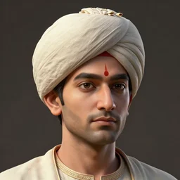 rajastan, turban, masterpiece. rendered in blender, ultra realistic, smooth shading, ultra detailed, high resolution, cinematic, unreal 6, perfect face, fine details, studio lighting, subtle shadows, art by katsuya terada, photorealism, hyper realism, octane render, hyper detailed, canon eos r 3, f / 1. 4, iso 2 0 0, 1 / 1 6 0 s, medium shot, 8 k, raw, unedited, in - frame,, - h 5 7 6