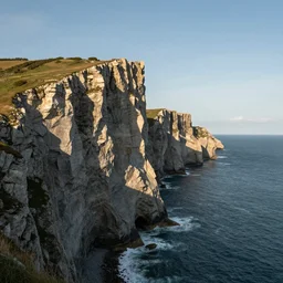 inspired by Jean Giraud,cliffs,sea,sky