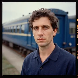 kodak portra 4 0 0, wetplate, 1 9 5 0 s color portrait of a br emu class 3 3 1 train by saul leiter, insanely detailed, insanely intricate, depth of field, blueberry