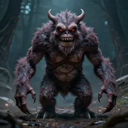 disturbing humanoid monster