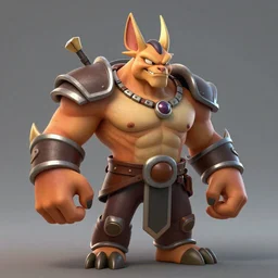 Rayman legends boss, Angry Anubis, character design,  in the style of michael ancel, Ruan Jia and Mandy Jurgens and Greg Rutkowski, trending on Artstation, award winning, unreal engine, octane render W 1024