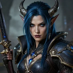 world of warcraft human female character rogue portrait, close up, concept art, intricate details, highly detailed photorealistic portrait cinematic lightning by michael komarck, frank frazetta adam hughes, seseon yoon, artgerm and warren louw
