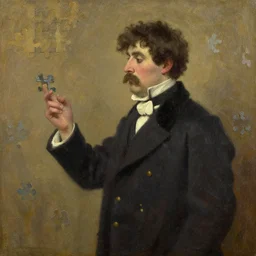 no traveller returns, puzzles the will,, victorian, oil