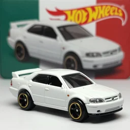 3 5 mm photo of metallic white tsuru v 1 6 like hot wheels model with a mexico as background, epic cinematic, epic lighting