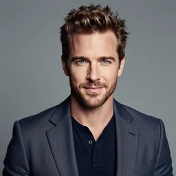 a Martin Schoeller celebrity portrait photograph
