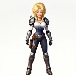 full body character portrait of dolly parton in gears of war, color page, tankoban, 4 k, tone mapping, doll, akihiko yoshida, james jean andrei riabovitchev marc simonetti, yoshitaka amano, h. hydrochaeris