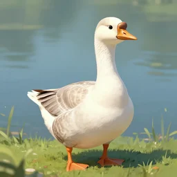 angry goose
