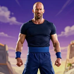 jason statham as super saiyan