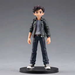 tom holland, an anime nendoroid of tom holland, figurine, detailed product photo
