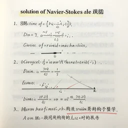 solution of Navier-Stokes equations