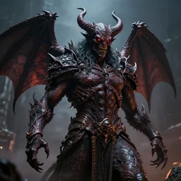 demonic god in the style of michael whelan and stefan koidl. hyperdetailed photorealism by greg rutkowski, 1 0 8 megapixels, cinematic lighting