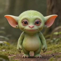 the goblin is very cute and polite