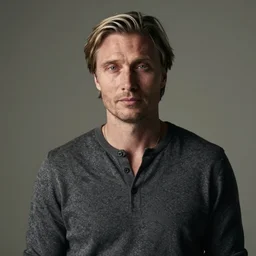 the long portrait photo of mads mikkelsen using soft light fresnel, still from the photo shoot by andrzej dragan