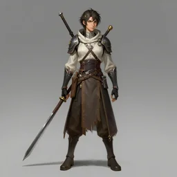 concept art for an OC, digital art