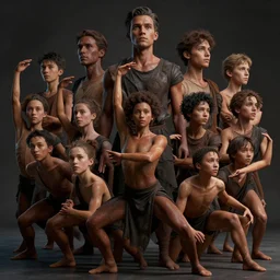 highly detailed, ultra realistic, cinematic portrait, young earth dancer!!, high detail, 8 k, sharp focus, movie still, dramatic lighting, ray tracing, smooth, lane brown, finnstark, oleg bulakh, diego fazio, mike dargas, emanuele dascanio, felix englund, michal karcz, yoshitaka