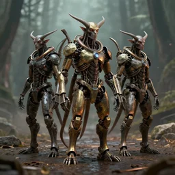 terence mckenna machine elves, 4 k, octane render, cinema still