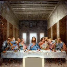 The Last Supper Leonardo da Vinci 1498 extended