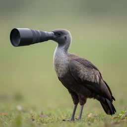 photography of a alien bird,, wildlife photography, telelense