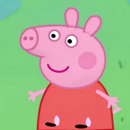 hyper realistic peppa pig