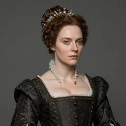 1 7 th century duchess, wow 4 k detail fantasy, cgsociety, matte painting, realistic materials, photo realistic, postprocessing, cinematic, hyperrealistic, studio lighting, ekaterina, the tudors, photography by richard jenkins