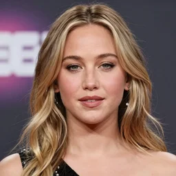 Jennifer Lawrence in Tank Girl Remake, (EOS 5DS R, ISO100, f/8, 1/125, 84mm, postprocessed, crisp face, facial features)