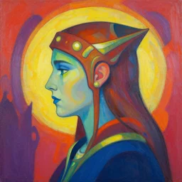 side portrait, imogen poots, paladin, fantasy, gloomhaven, luminescent, organic painting, matte painting, bold shapes, hard edges, gaudy colors, by greg manchess, huang guangjian, gil elvgren, greg rutkowski, jesper ejsing, magali villeneuve, jeremy lipkin, michael garmash, artgerm