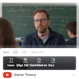 a screenshot of a Game Theory episode on YouTube